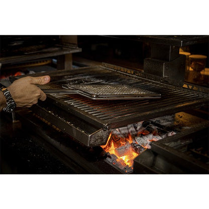 Parrilla para kokotxas Josper trama cuadrada. 20 x 30 cm - 1 Ud. - Klimer