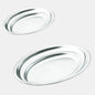 Fuente oval de acero inox para cocina. Varias medidas - 1 Ud. - Klimer