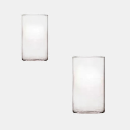 Vaso de cristal boca ancha Capri. Varias capacidades - 6 Uds. - Klimer