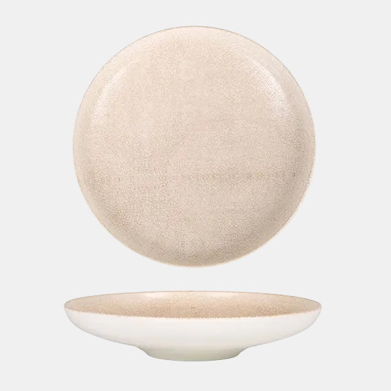 Plato pasta de porcelana Kershef. ø25 cm - 6 Uds. - Klimer