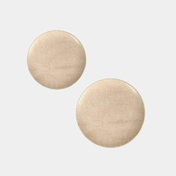 Plato pan porcelana Kershef. ø17 x 2,2 cm - 12 Uds. - Klimer
