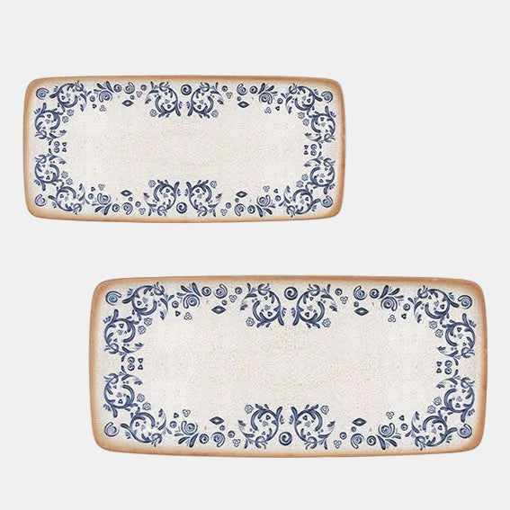 Bandeja de porcelana Laudum. Varias medidas - 12 Uds. - Klimer