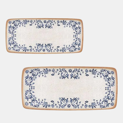 Bandeja de porcelana Laudum. Varias medidas - 12 Uds. - Klimer