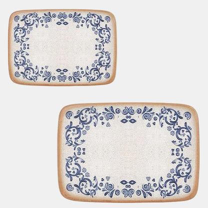 Bandeja de porcelana Laudum. Varias medidas - 12 Uds. - Klimer