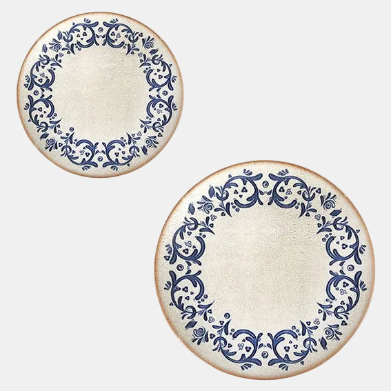 Plato presentación porcelana Laudum. ø30 x 3 cm - 6 Uds. - Klimer