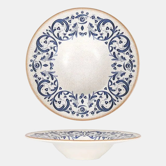 Plato rissoto porcelana Laudum. ø28 x 5,5 cm - 6 Uds. - Klimer