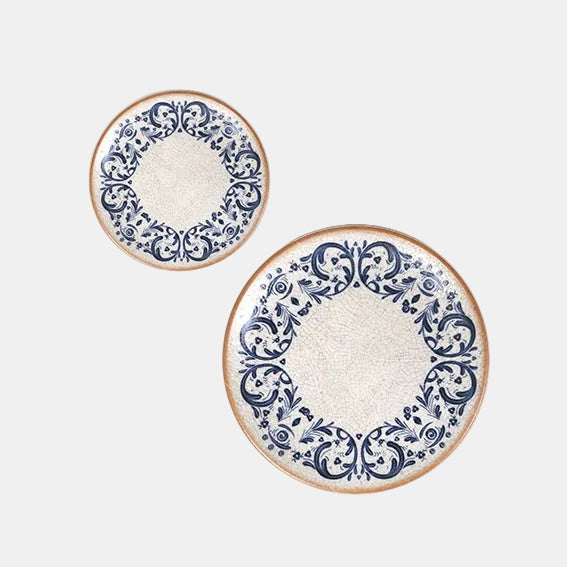 Plato pan porcelana Laudum. ø17 x 2,2 cm - 12 Uds. - Klimer