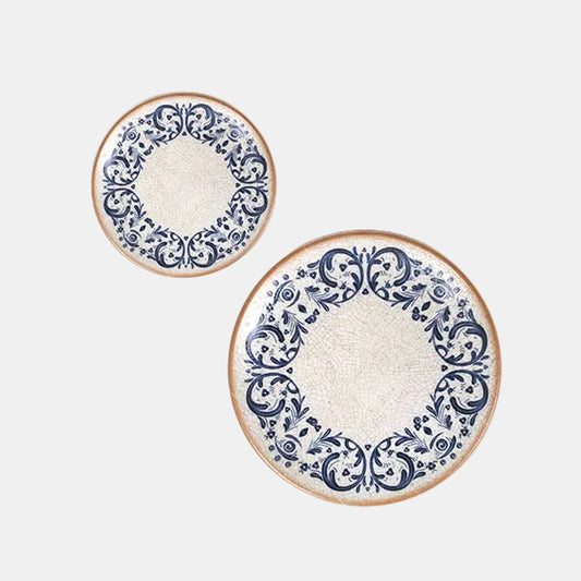 Plato pan porcelana Laudum. ø17 x 2,2 cm - 12 Uds. - Klimer