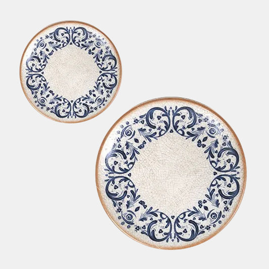 Plato postre porcelana Laudum. ø21 x 2,2 cm - 12 Uds. - Klimer