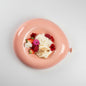 Plato de porcelana en forma de globo. 23 x 20 x 7 cm 500 ml. Varios colores - 1 Ud. - Klimer