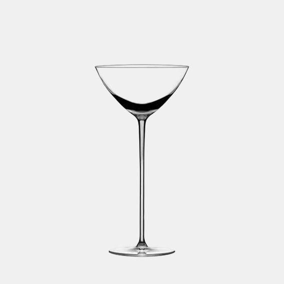 Copa de cristal Aura colección Helénica Blow. ø8,1 x 16,5 cm 120 ml - 6 Uds. - Klimer