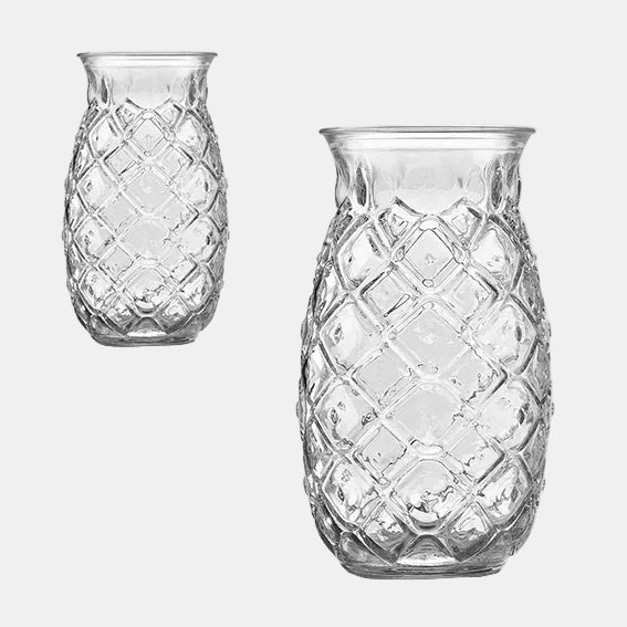 Vaso de cristal Tiki Pineapple piña 53 cl - 12 Uds. - Klimer
