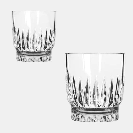 Vaso de cristal tallado Winchester. Varias medidas y capacidades - 12 Uds. - Klimer