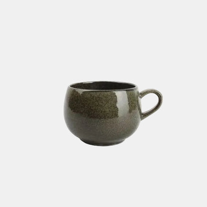 Taza de porcelana para café Curvo. Varias capacidades - 4 Uds. - Klimer