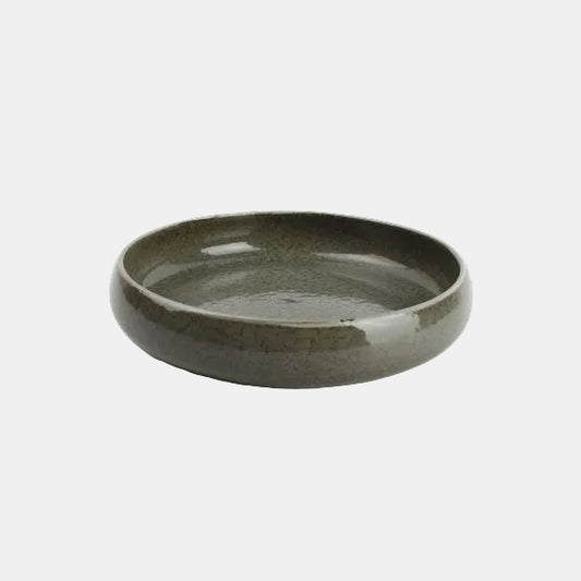Plato hondo de porcelana Curvo. ø23 x 5 cm - 2 Uds. - Klimer