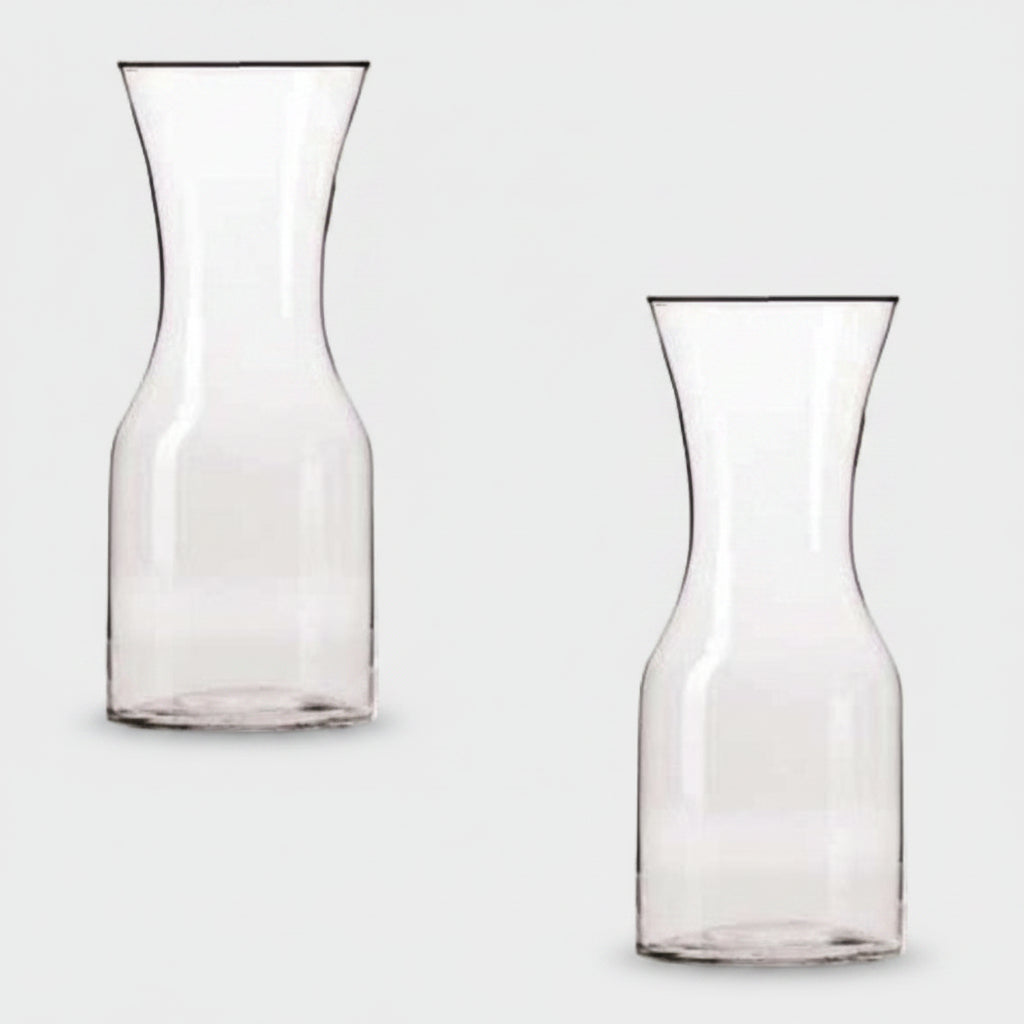 Decantador de cristal. ø8,5 x 23 cm 1000 ml - 1 Ud. - Klimer