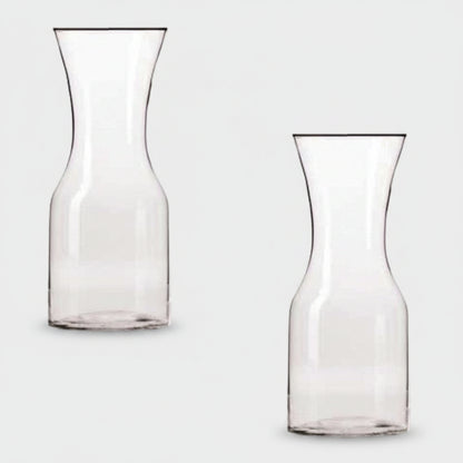 Decantador de cristal. ø8,5 x 23 cm 1000 ml - 1 Ud. - Klimer