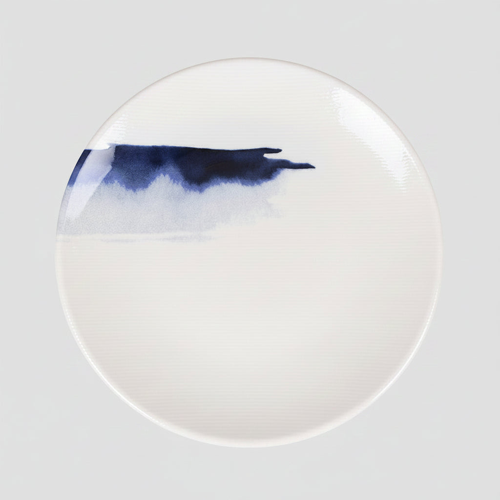 Plato llano de porcelana Marmara. Varias medidas y unidades - Klimer
