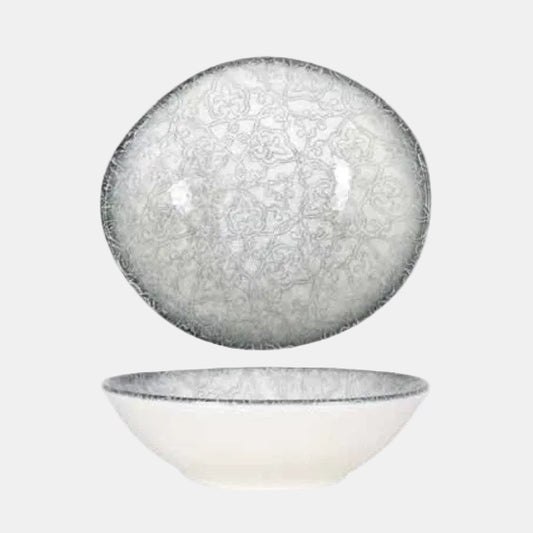 Bowl de porcelana Tango Tequendama. 18 x 16,5 x 5,5 cm - 12 Uds. - Klimer