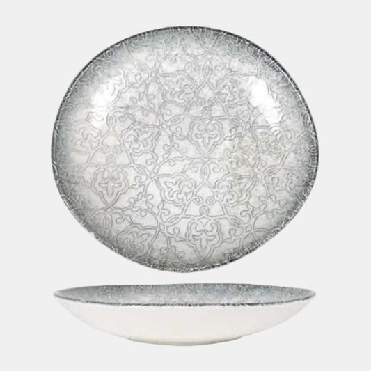 Plato hondo de porcelana Tango Tequendama. 26 x 24 cm - 6 Uds. - Klimer