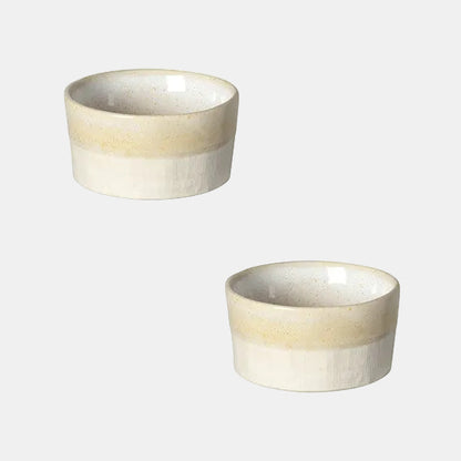 Ramekin de gres Notos Dune Path. ø7 x 3,5 cm - 6 Uds. - Klimer