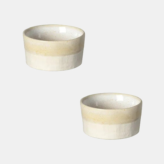 Ramekin de gres Notos Dune Path. ø7 x 3,5 cm - 6 Uds. - Klimer