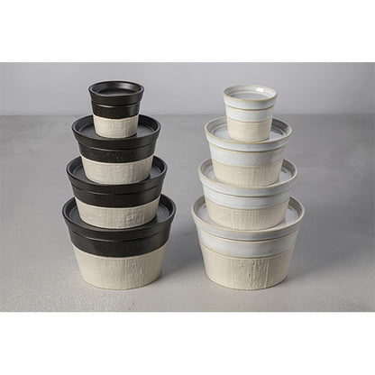 Vaso de gres Notos Dune Path. Varias medidas - 6 Uds. - Klimer