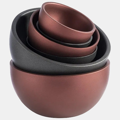 Vasito de acero inox Levante. Varios colores y medidas - 1 Ud. - Klimer