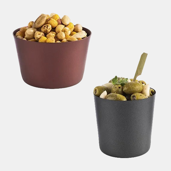 Vasito de acero inox Levante. Varios colores y medidas - 1 Ud. - Klimer