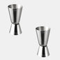 Medidor básico Jigger doble medida acero inox. Varias medidas - 1 Ud. - Klimer
