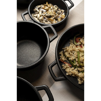 Cazuela alta sin tapa de aluminio fundido. Varias medidas - 1 Ud. - Klimer