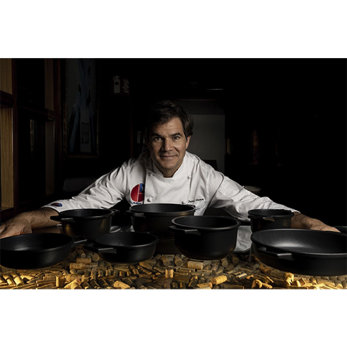 Cazuela alta sin tapa de aluminio fundido. Varias medidas - 1 Ud. - Klimer