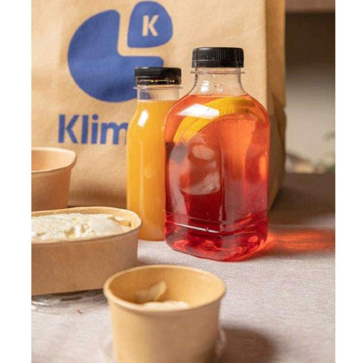 Molinheiro de cartão kraft biodegradável. 6,15 cm 60 ml - 2000 unidades.