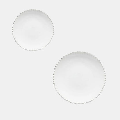 Prato Raso porcelana Pearl. Várias medidas e unidades.