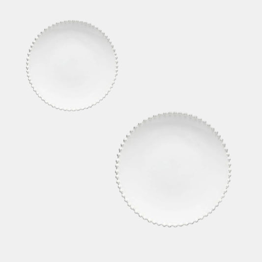 Pearl porcelain dinner plate (Various sizes and quantities)