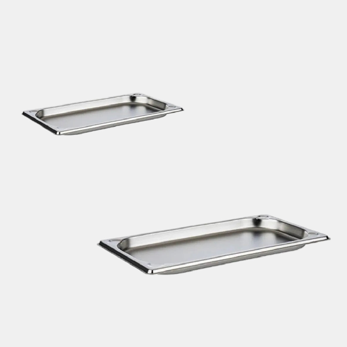 Cuba em inox GN 1/3. 17,6 x 32,5 x 2 cm - 1 un.