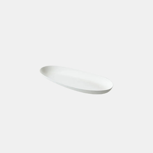 Tabuleiro oval em cana-de-açúcar biodegradável. Vários tamanhos - 480 Unid.