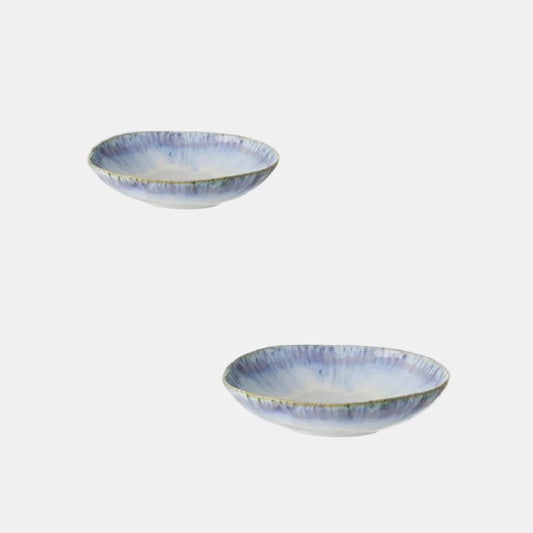 Oval Bowl Brisa Ria Blue. Various sizes and quantities.
