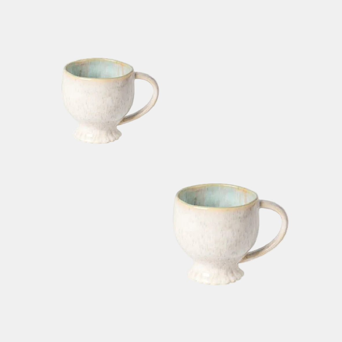 Caneca porcelana Mallorca Sea Blue. 44 cl - 6 unid.