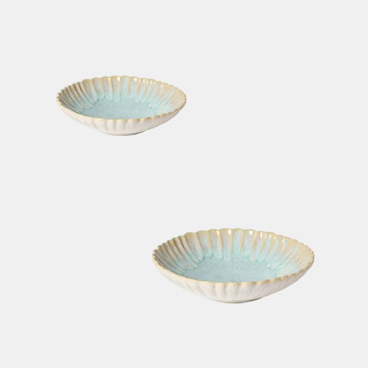 Mallorca Sea Blue porcelain soup/pasta bowl 24 cm (1 pc)