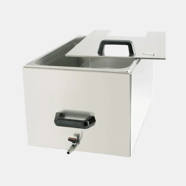 Recipiente térmico Noon com tampa. 27 L - 1 unidade.