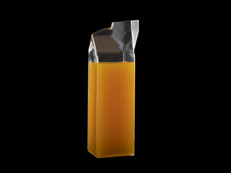 Vaso "tetrabrick xl". 7 x 7 x 25 cm. 900ml - 1 unid.