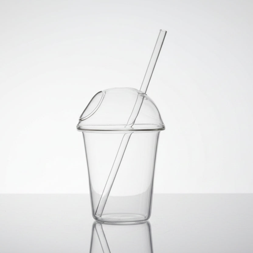 Copo milkshake. ø9.5 x 13.5 cm. 330 ml - 1 unid.