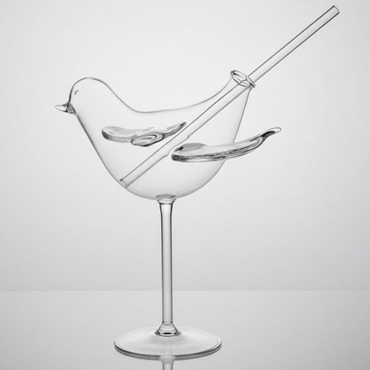 Copa fly like a bird. 15 x 6 x 18 cm. 200 ml - 1 unidade.