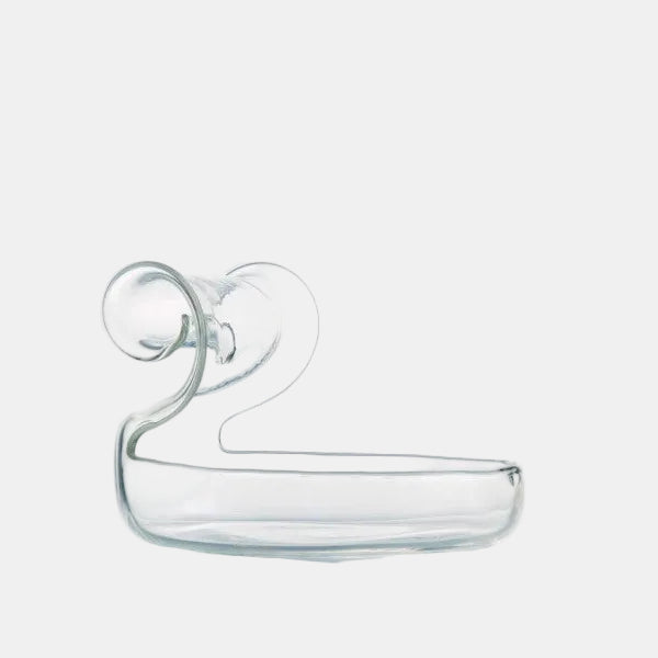 Frasco de vidro oval. 12 x 8 x 10 cm. 150 ml - 1 unid.