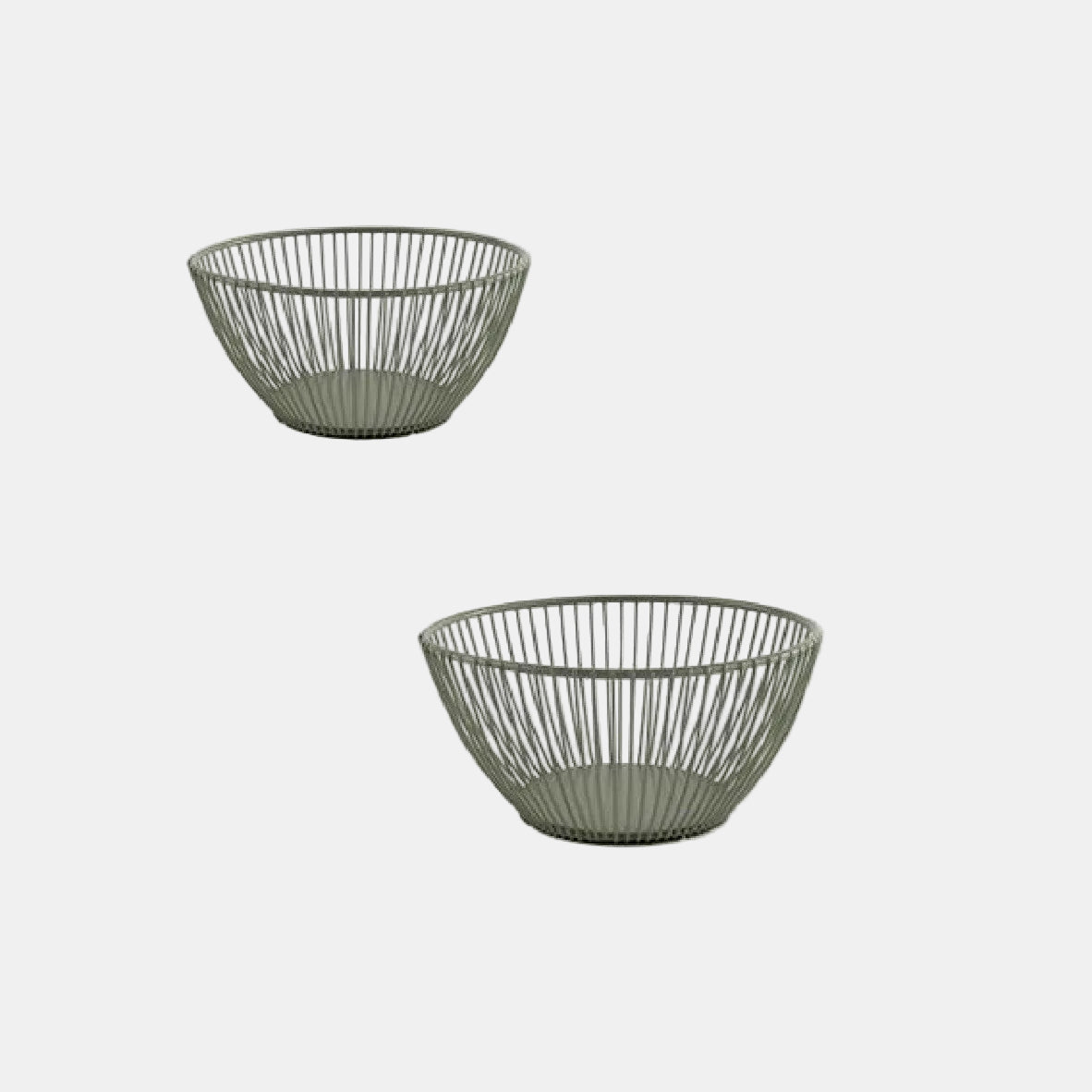 Cesta de pão em metal coleção Svart. ø17.5 x 8 cm. Disponível em várias cores - 1 un.