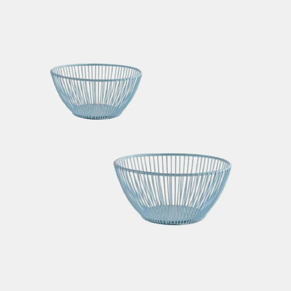 Cesta de pão em metal coleção Svart. ø17.5 x 8 cm. Disponível em várias cores - 1 un.
