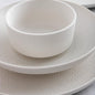 Fossil porcelain dinner plate, 21 cm. Various colors (8 units)
