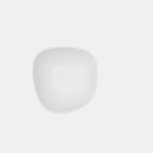 Irregular square porcelain bowl, Fosil, 14 cm. Various colors (9 units)