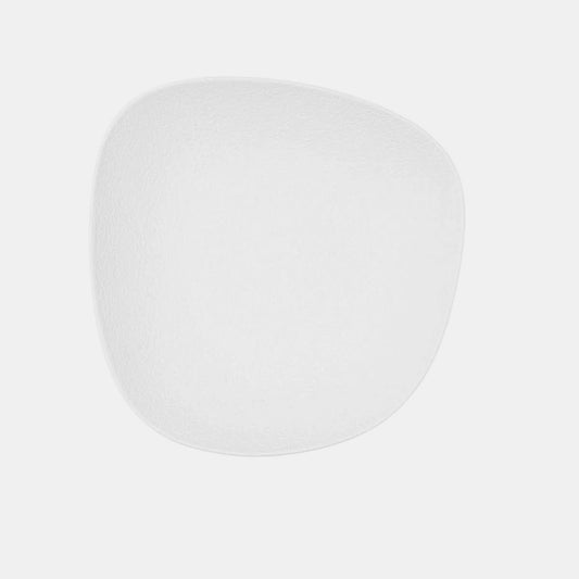 Fosil porcelain irregular square deep plate 22x21 cm. Various colors (6 units)